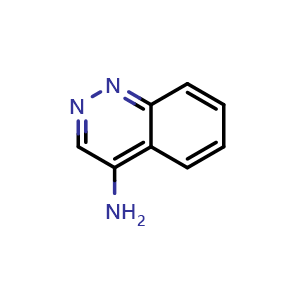Chemical structure of 4-Aminocinnoline , CAS 5152-83-0, AChemBlock W168145