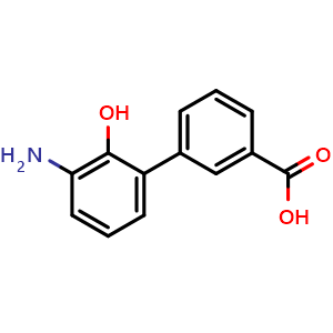 3'-Amino-2'-hydroxy-[1,1'-biphenyl]-3-carboxylic acid