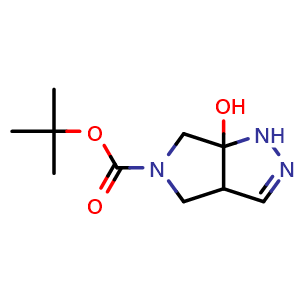 tert-Butyl 6a-hydroxy-3a,4,6,6a-tetrahydropyrrolo[3,4-c]pyrazole-5(1H)-carboxylate