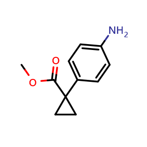 Methyl 1-(4-aminophenyl)cyclopropanecarboxylate