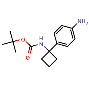 tert-Butyl (1-(4-aminophenyl)cyclobutyl)carbamate