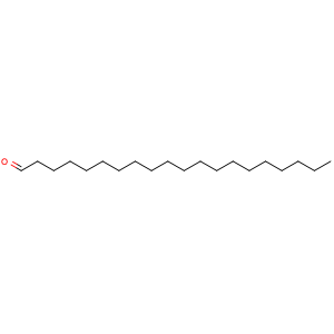 Chemical structure of Icosanal , CAS 2400-66-0, AChemBlock W168380