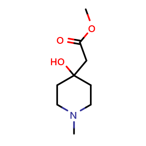 Methyl 2-(4-hydroxy-1-methylpiperidin-4-yl)acetate