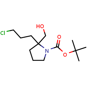 tert-Butyl 2-(3-chloropropyl)-2-(hydroxymethyl)pyrrolidine-1-carboxylate