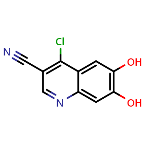 4-Chloro-6,7-dihydroxyquinoline-3-carbonitrile