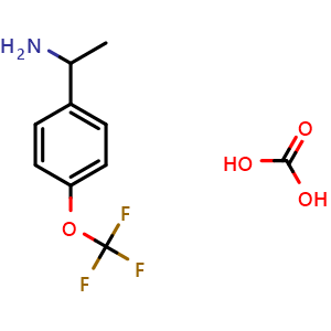 1-(4-(Trifluoromethoxy)phenyl)ethan-1-amine carbonate
