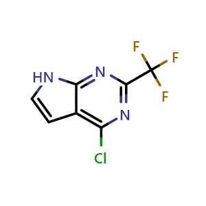 4-Chloro-2-(trifluoromethyl)-7H-pyrrolo[2,3-d]pyrimidine