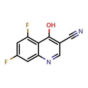5,7-Difluoro-4-hydroxyquinoline-3-carbonitrile