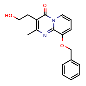 9-(Benzyloxy)-3-(2-hydroxyethyl)-2-methyl-4H-pyrido[1,2-a]pyrimidin-4-one