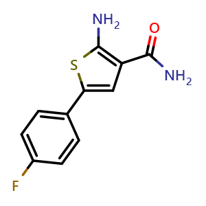 2-Amino-5-(4-fluorophenyl)thiophene-3-carboxamide
