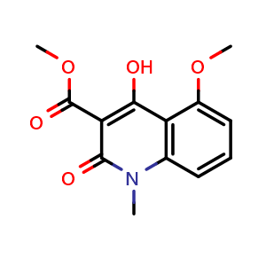 Methyl 4-hydroxy-5-methoxy-1-methyl-2-oxo-1,2-dihydroquinoline-3-carboxylate