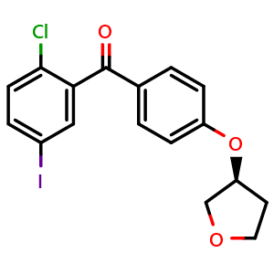 (S)-(2-Chloro-5-iodophenyl)(4-((tetrahydrofuran-3-yl)oxy)phenyl)methanone (Empagliflozin Impurity)