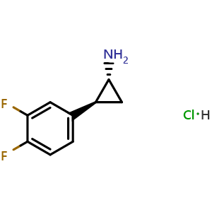 (1R,2S)-rel-2-(3,4-Difluorophenyl)cyclopropanamine hydrochloride