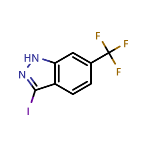 3-Iodo-6-(trifluoromethyl)-1H-indazole