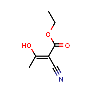 (Z)-ethyl 2-cyano-3-hydroxybut-2-enoate