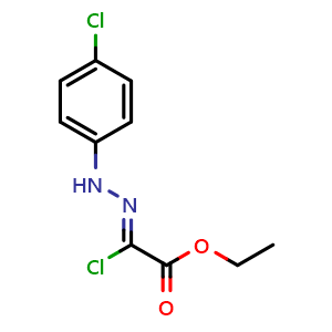 Ethyl 2-chloro-2-(2-(4-chlorophenyl)hydrazono)acetate