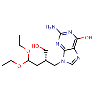 Chemical structure of S-guanine alcohol , CAS 1369530-26-6, AChemBlock W169162