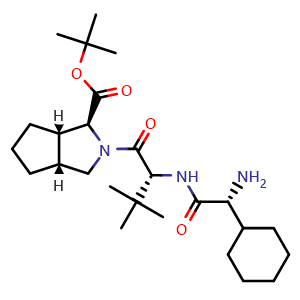 (1S,3aR,6aS)-tert-butyl 2-((R)-2-((R)-2-amino-2-cyclohexylacetamido)-3,3-dimethylbutanoyl)octahydrocyclopenta[c]pyrrole-1-carboxylate