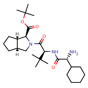 (1S,3aR,6aS)-tert-butyl 2-((S)-2-((R)-2-amino-2-cyclohexylacetamido)-3,3-dimethylbutanoyl)octahydrocyclopenta[c]pyrrole-1-carboxylate