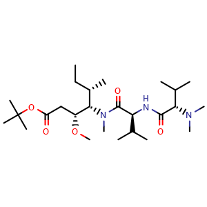 (3R,4S,5S)-tert-butyl 4-((S)-2-((S)-2-(dimethylamino)-3-methylbutanamido)-N,3-dimethylbutanamido)-3-methoxy-5-methylheptanoate