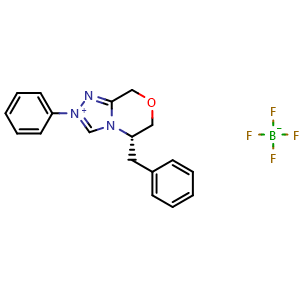 (S)-5-Benzyl-2-phenyl-5,6-dihydro-8H-[1,2,4]triazolo[3,4-c][1,4]oxazin-2-ium tetrafluoroborate