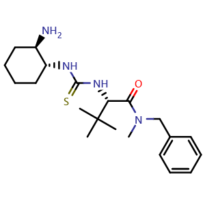 (S)-2-(3-((1R,2R)-2-Aminocyclohexyl)thioureido)-N-benzyl-N,3,3-trimethylbutanamide