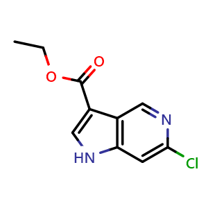 Ethyl 6-chloro-1H-pyrrolo[3,2-c]pyridine-3-carboxylate