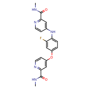 4-(3-Fluoro-4-((2-(methylcarbamoyl)pyridin-4-yl)amino)phenoxy)-N-methylpicolinamide