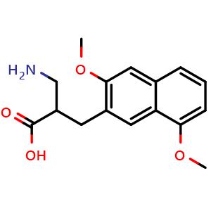 3-Amino-2-((3,8-dimethoxynaphthalen-2-yl)methyl)propanoic acid