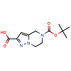 5-tert-butoxycarbonyl-6,7-dihydro-4H-pyrazolo[1,5-a]pyrazine-2-carboxylic acid