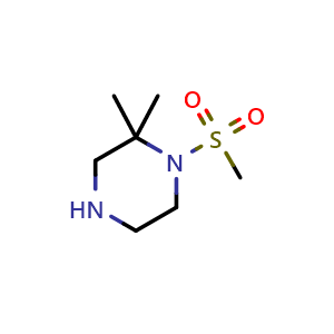 2,2-Dimethyl-1-(methylsulfonyl)piperazine