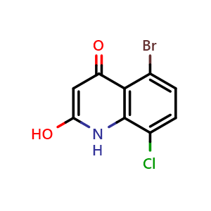 5-Bromo-8-chloro-2-hydroxyquinolin-4(1H)-one
