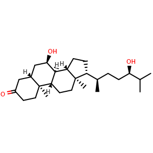 (5alpha,7alpha,24R)-7,24-Dihydroxycholestan-3-one
