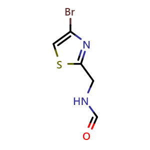 N-[(4-Bromo-2-thiazolyl)methyl]formamide