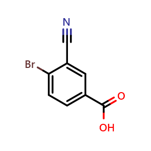 4-Bromo-3-cyanobenzoic acid
