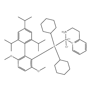 Chloro[2-(dicyclohexylphosphino)-2',4',6'-triisopropyl-3,6-dimethoxybiphenyl][2-(2-aminoethyl)phenyl]palladium(II)