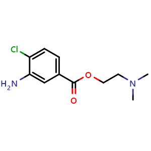 2-(dimethylamino)ethyl 3-amino-4-chlorobenzoate