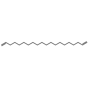 Chemical structure of 1,19-Eicosadiene , CAS 14811-95-1, AChemBlock W169920