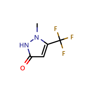 1-Methyl-5-trifluoromethyl-1,2-dihydropyrazol-3-one
