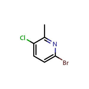 6-Bromo-3-chloro-2-methylpyridine