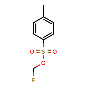 Chemical structure of Fluoromethyl 4-methylbenzenesulfonate , CAS 114435-86-8, AChemBlock W170089