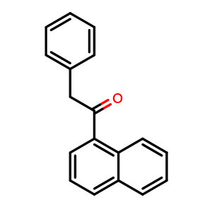 Chemical structure of 1-Phenylacetylnaphthalene , CAS 605-85-6, AChemBlock W170166