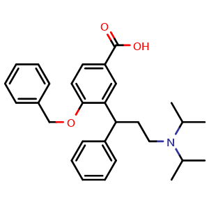 N,N-Diisopropyl[3-(2-benzyloxy-5-carboxyphenyl)-3-phenylpropyl]amine