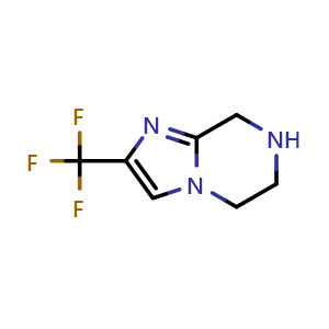 5,6,7,8-Tetrahydro-2-(trifluoromethyl)imidazo[1,2-a]pyrazine