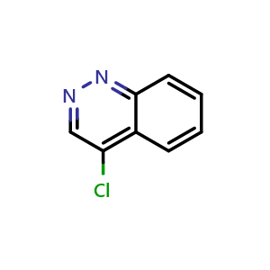 Chemical structure of 4-Chlorocinnoline , CAS 5152-84-1, AChemBlock W170469