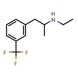 Chemical structure of Fenfluramine , CAS 458-24-2, AChemBlock W170491