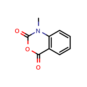 Chemical structure of N-Methylisatoic anhydride , CAS 10328-92-4, AChemBlock W170516
