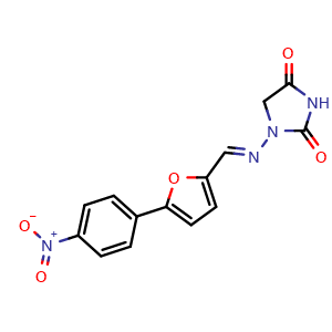 Chemical structure of Dantrolene , CAS 7261-97-4, AChemBlock W170589
