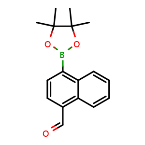 4-(4,4,5,5-Tetramethyl-1,3,2-dioxaborolan-2-yl)-1-naphthalenecarboxaldehyde