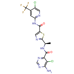 Chemical structure of Tovorafenib , CAS 1096708-71-2, AChemBlock W170652